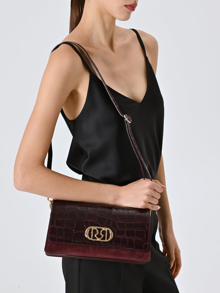 Τσάντα Μπλε Rigid Clutch
