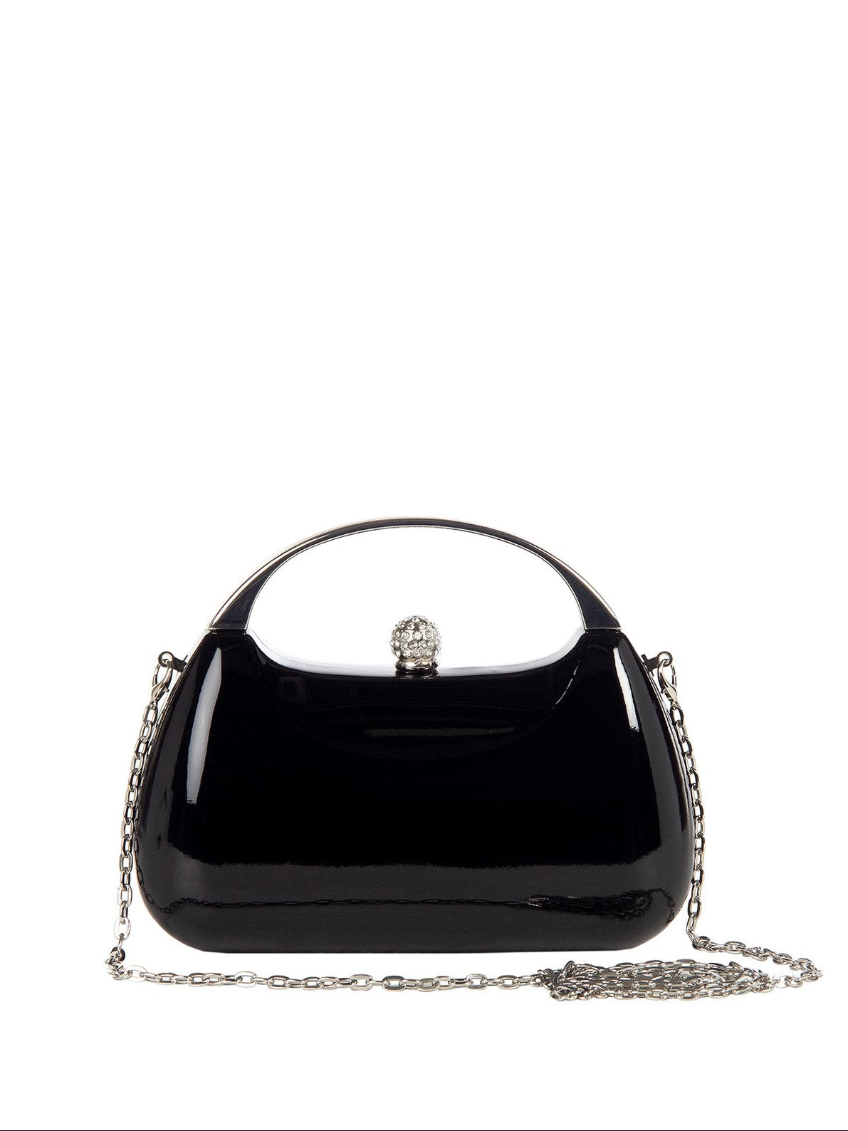 Τσάντα Mini Μαύρη Clutch Rinascimento