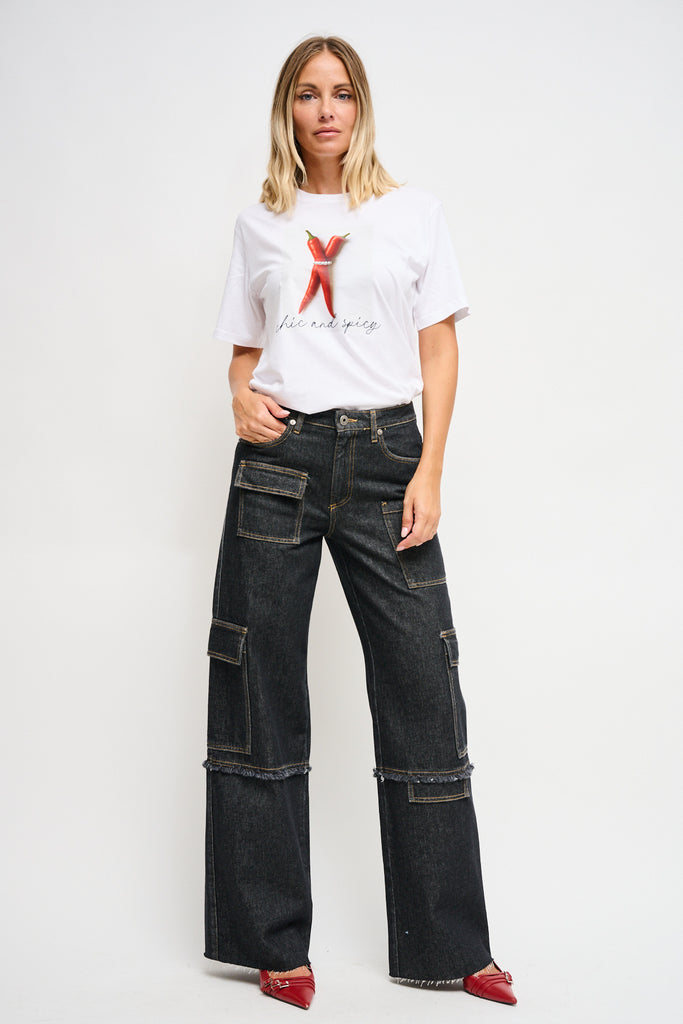 Παντελόνι  Μπλε Cargo Jean