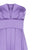 satin lilac dress