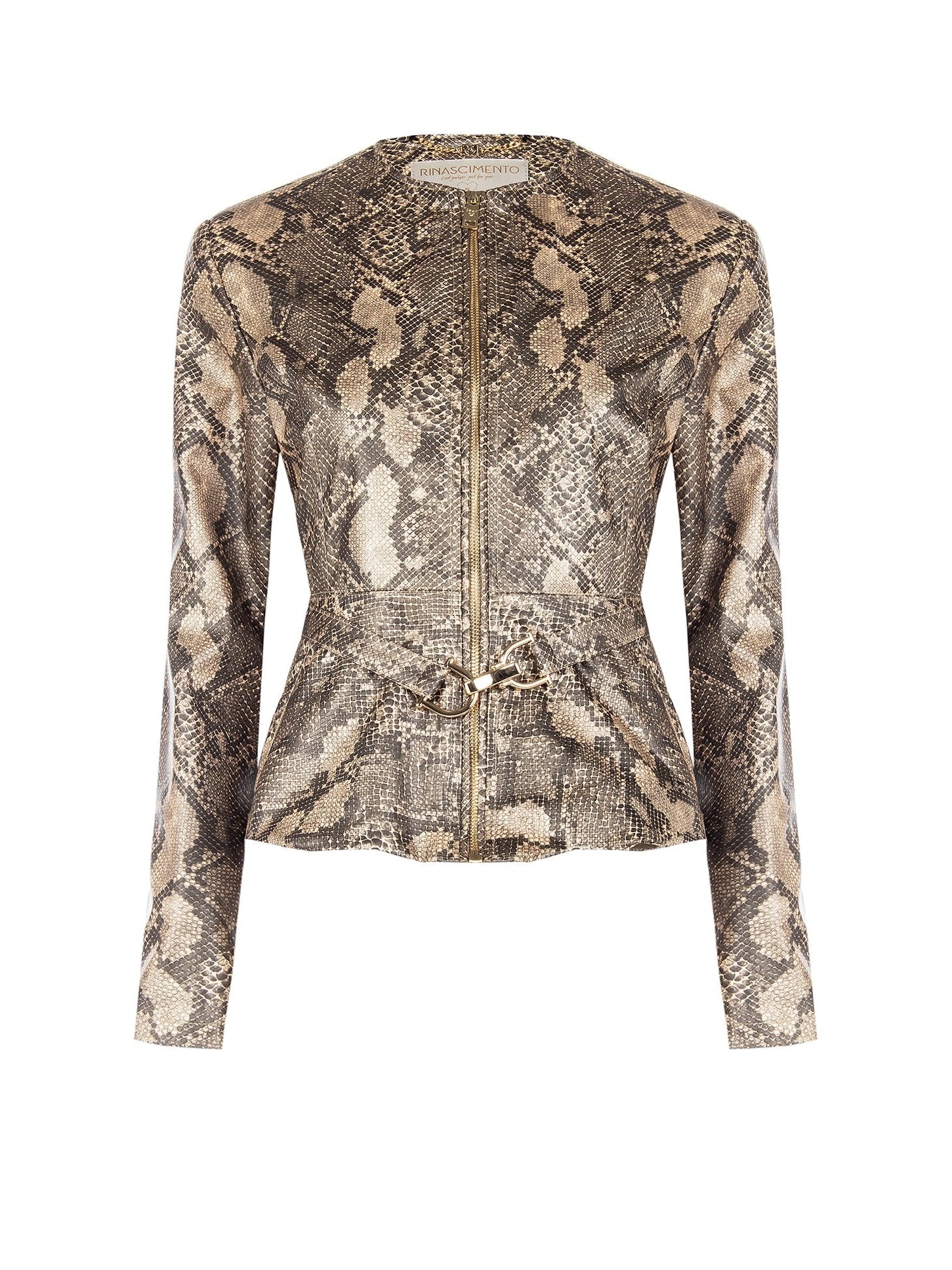 Σακάκι snake τύπωμα Rinascimento Lace