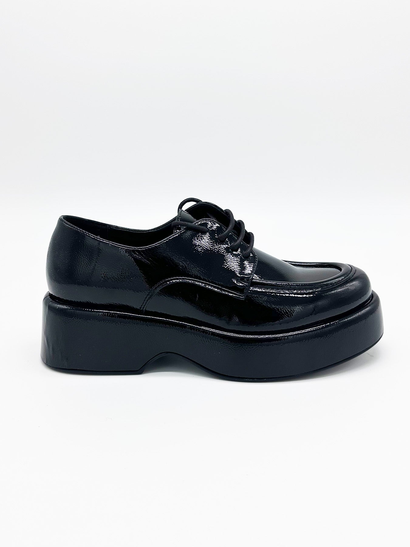 δετό δερμάτινο loafer 