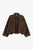 Imperial, Γυναικείο Πανωφόρι, Bomber Jacket, Cropped Jacket, Floral Print, Καφέ Jacket, Γυναικεία Ρούχα, Lace Boutique