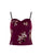 Τοπ Bustier Μπορντό