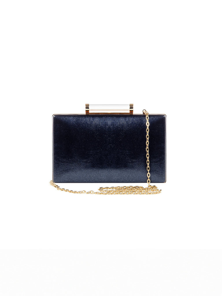 Τσάντα Μπλε Rigid Clutch