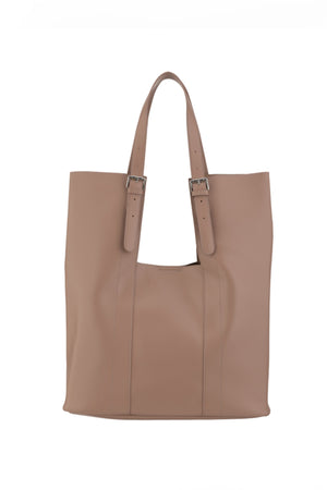 
                  
                    Load image into Gallery viewer, Γυναικεία Τσάντα Ecoleather Nude
                  
                