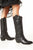 Μπότες Δερμάτινες Μαύρες  Ovye - Cowboy Boot