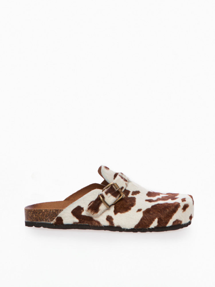 pony skin mules