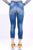 Παντελόνι jean σε στενή γραμμή - Laceboutique.gr