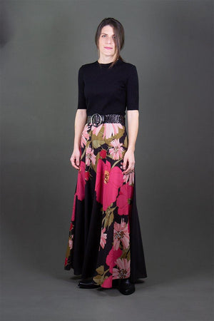 
                  
                    Load image into Gallery viewer, Maxi floral skirt - Laceboutique.gr
                  
                