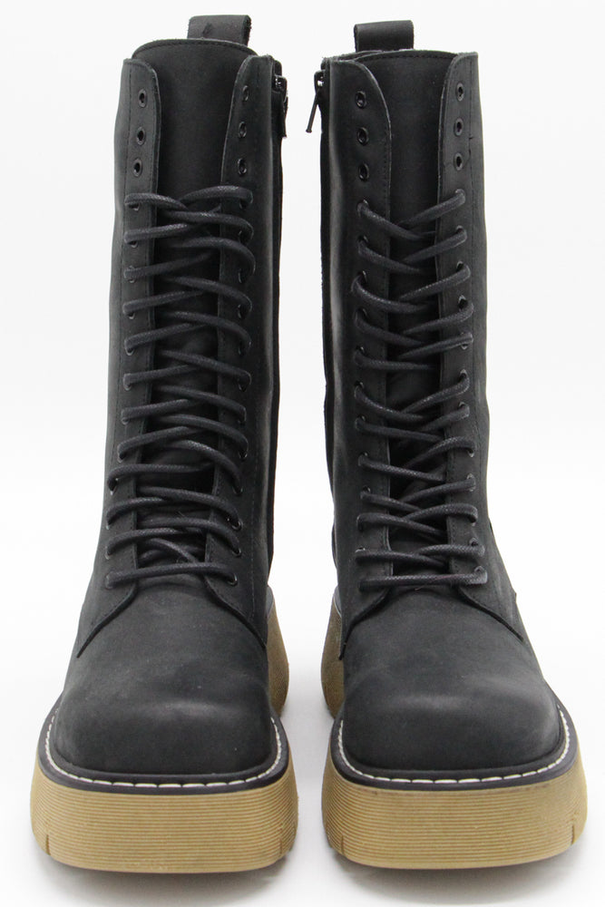 
                  
                    Load image into Gallery viewer, Black Leather Boots - Leather Boots
                  
                