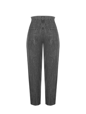 
                  
                    Load image into Gallery viewer, Gray pants - Straight - leg jeans
                  
                