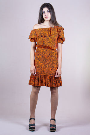 
                  
                    Load image into Gallery viewer, Dress - Mini Zebra dress
                  
                