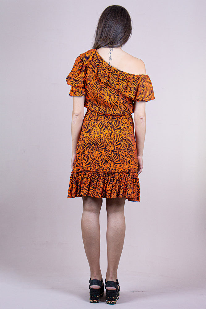 
                  
                    Φόρτωση εικόνας στο πρόγραμμα προβολής συλλογής, Φόρεμα - Mini  Zebra dress
                  
                