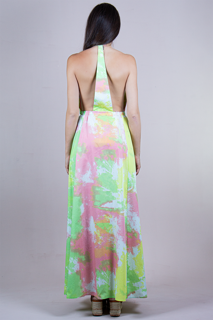 Φόρεμα  - Printed long dress