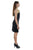 Φόρεμα μαύρο με έναν ώμο - Laceboutique.gr