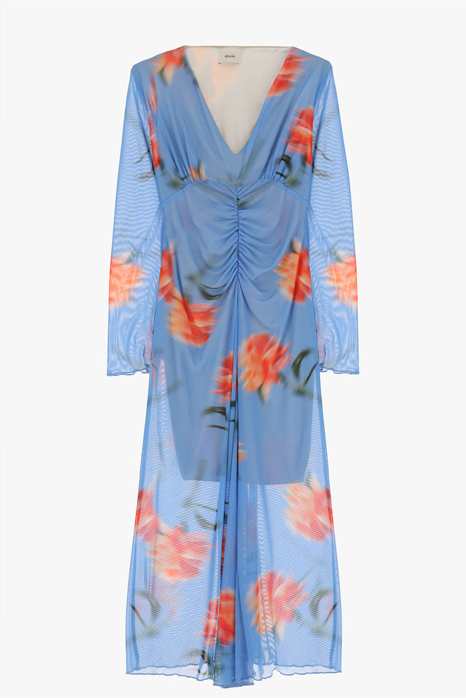 
                  
                    Φόρτωση εικόνας στο πρόγραμμα προβολής συλλογής, Φόρεμα Διάφανο Floral Μπλε
                  
                