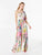 Long Multicolored Floral Dress - Rinascimento