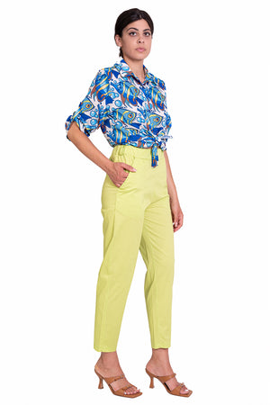 
                  
                    Load image into Gallery viewer, Lime E-mio Cotton Pants
                  
                