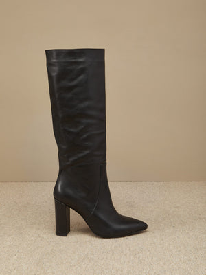 
                  
                    Load image into Gallery viewer, Black Boots - Leather Black Boots
                  
                