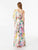 Μακρύ Πολύχρωμο Floral Φόρεμα - Rinascimento