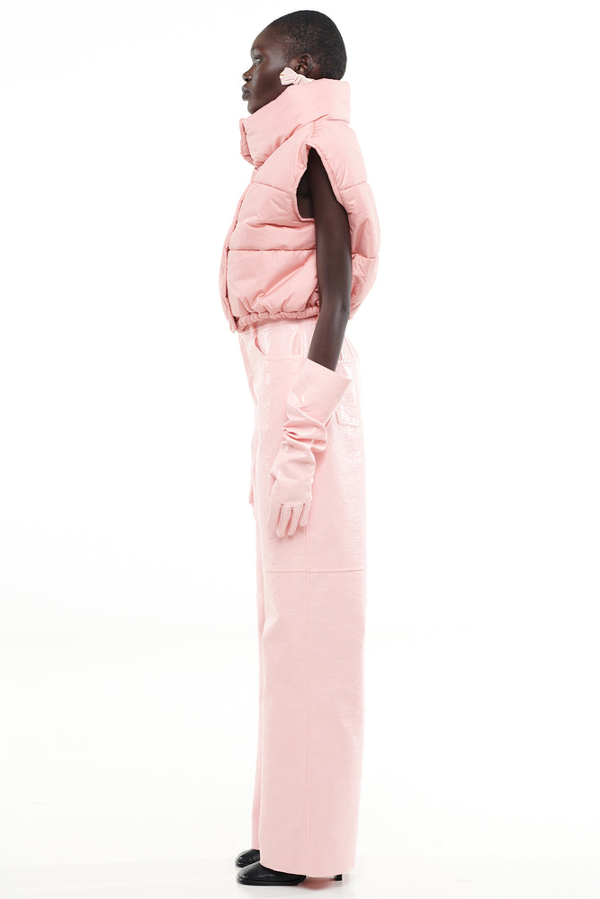 
                  
                    Φόρτωση εικόνας στο πρόγραμμα προβολής συλλογής, Παντελόνι Ροζ Faux Leather
                  
                