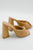 Hight heels rope sandal - Beige Sandals