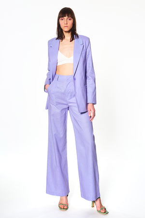 
                  
                    Load image into Gallery viewer, Purple Linen Pants
                  
                