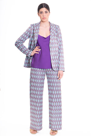 
                  
                    Load image into Gallery viewer, Purple Rinascimento jacket
                  
                